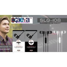 OkaeYa SLG-108 shocking sound quality,magnetic earphone
